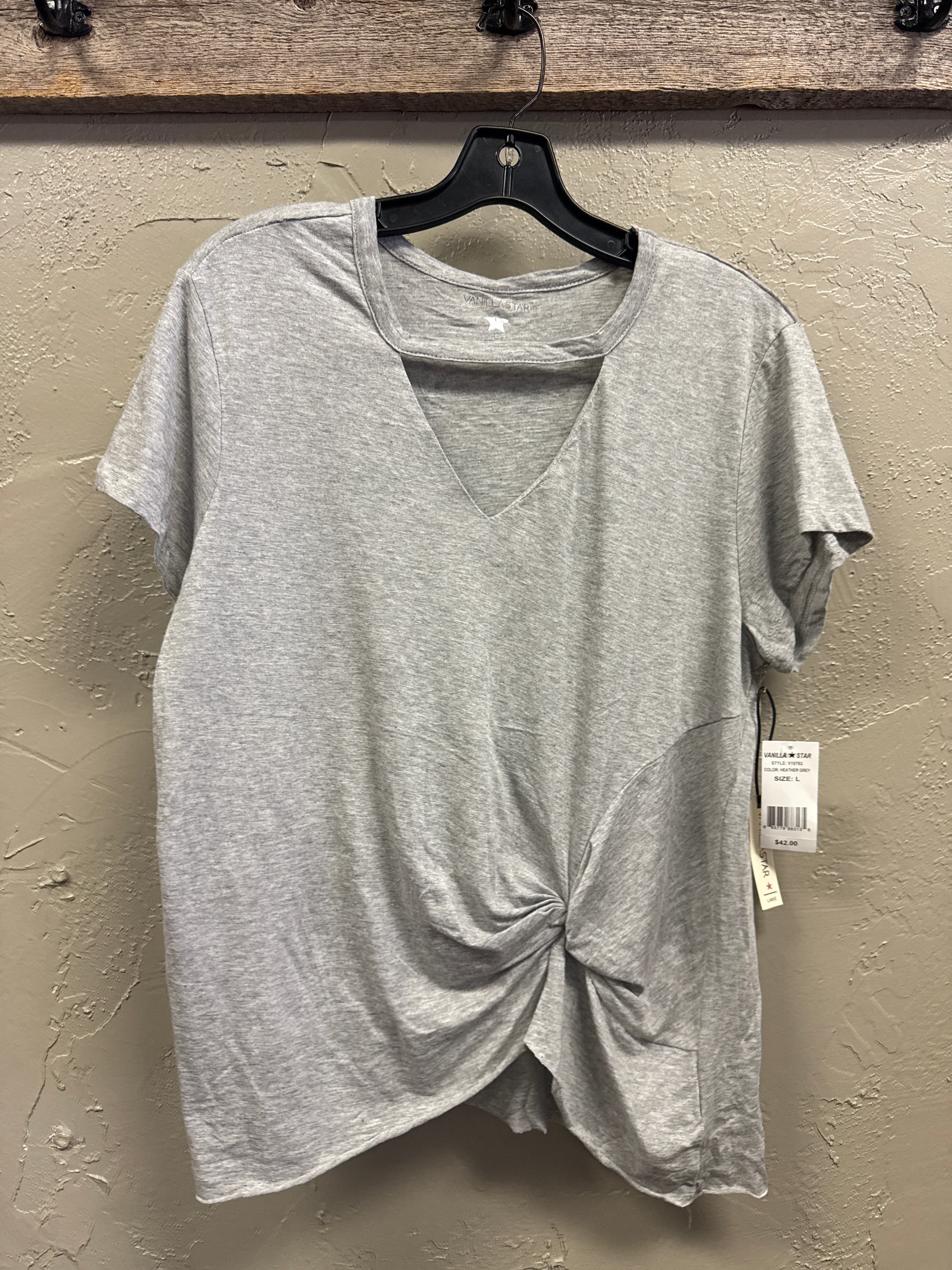 NWT Vanilla Star Twist Fron Tee (org$42)
