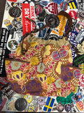 FOSSIL FLORAL CANVAS HOBO