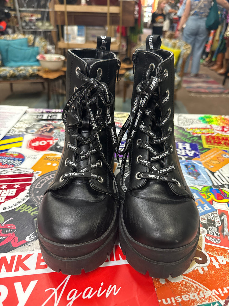 JUICY COUTURE VEGAN LEATHER BOOT